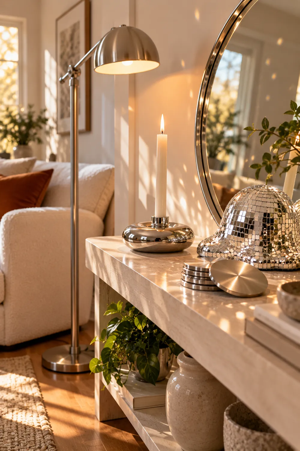 5 Chrome Decor Finds That Actually Earn a Shelf