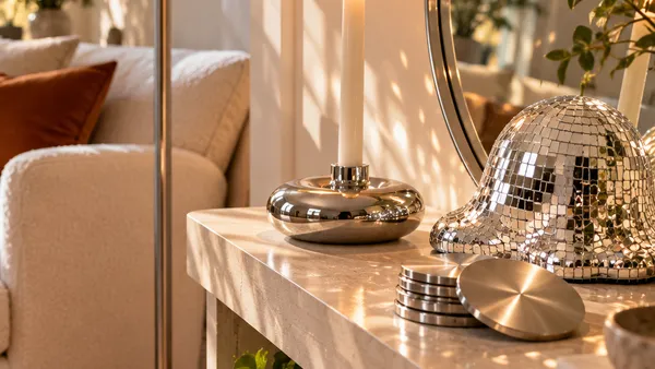5 Chrome Decor Finds That Actually Earn a Shelf