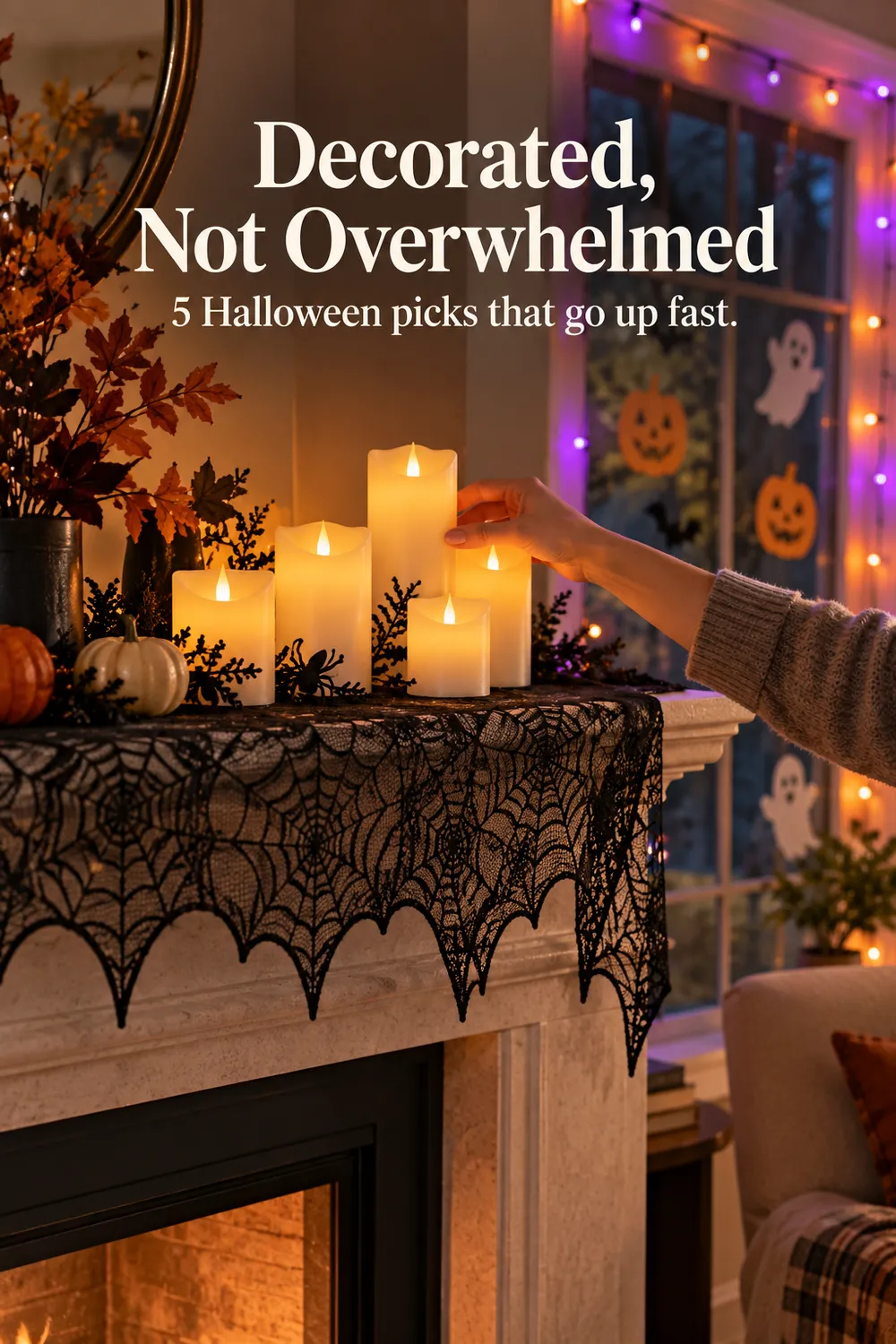 5 Halloween Decorations for People Short on Time