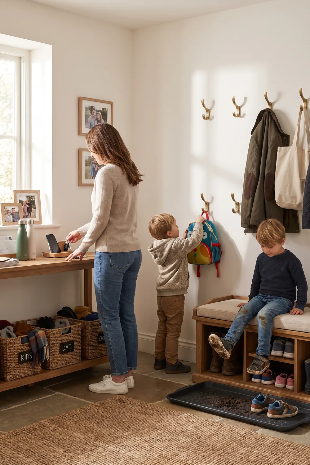 Best Entryway Storage Ideas for Busy Households