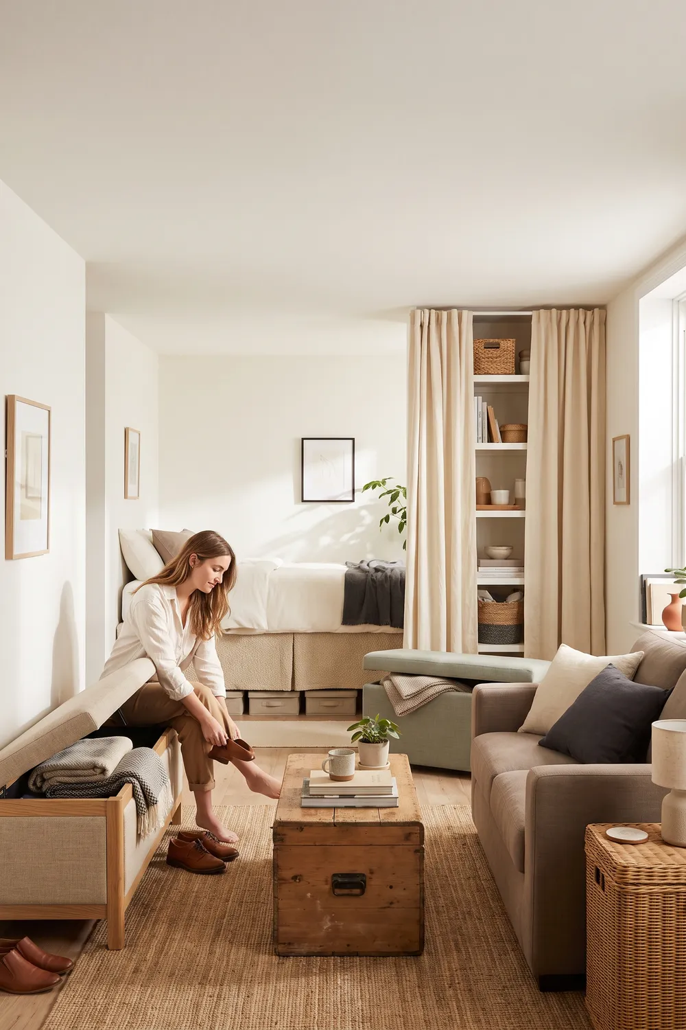 Small Apartment Storage Solutions That Don't Look Like Storage